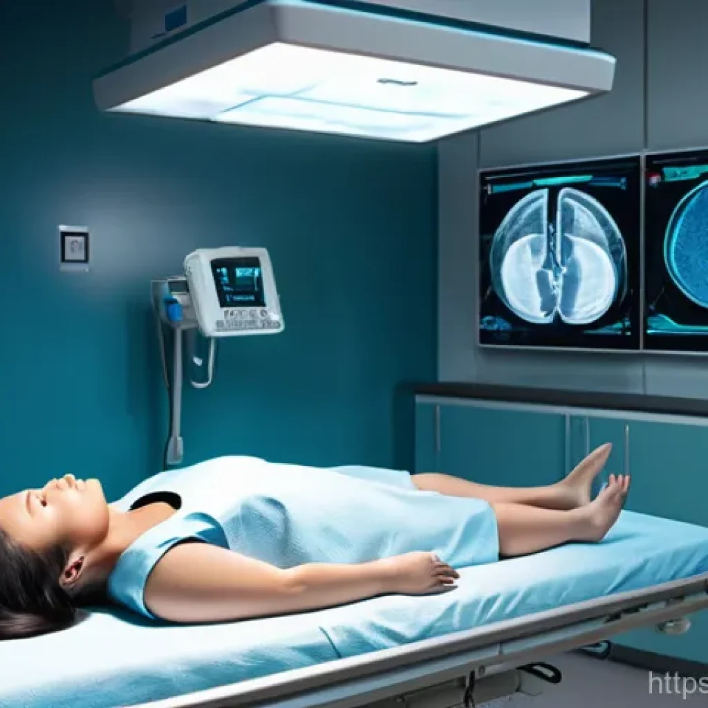 의료분야 AI 활용 사례 - **Prompt 1: AI-Enhanced Fetal Ultrasound**
A highly detailed, realistic image of a modern obstet...