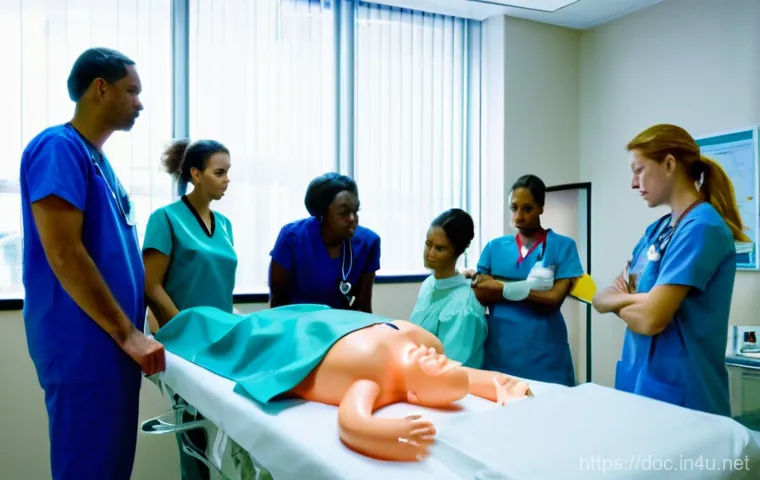 전문 의료진을 위한 학술대회 추천 - **Image Prompt 1: Knowledge Exchange and Cutting-Edge Medical Technology**
"A group of diverse m... 전문 의료진을 위한 학술대회 추천 - **Image Prompt 1: Knowledge Exchange and Cutting-Edge Medical Technology**
"A group of diverse m...